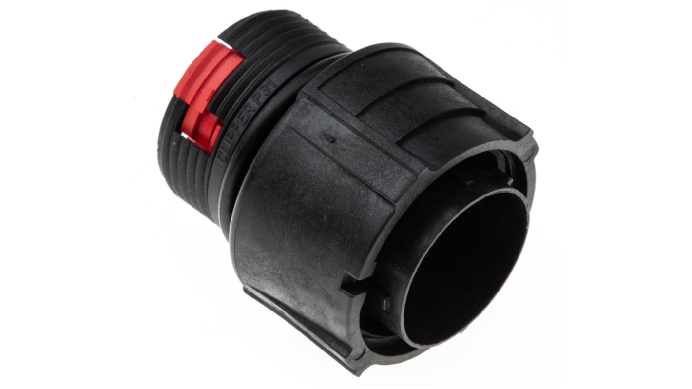 Souriau Circular Connector, 18 Contacts, Cable Mount, Plug, Male, IP67, Clipper Series