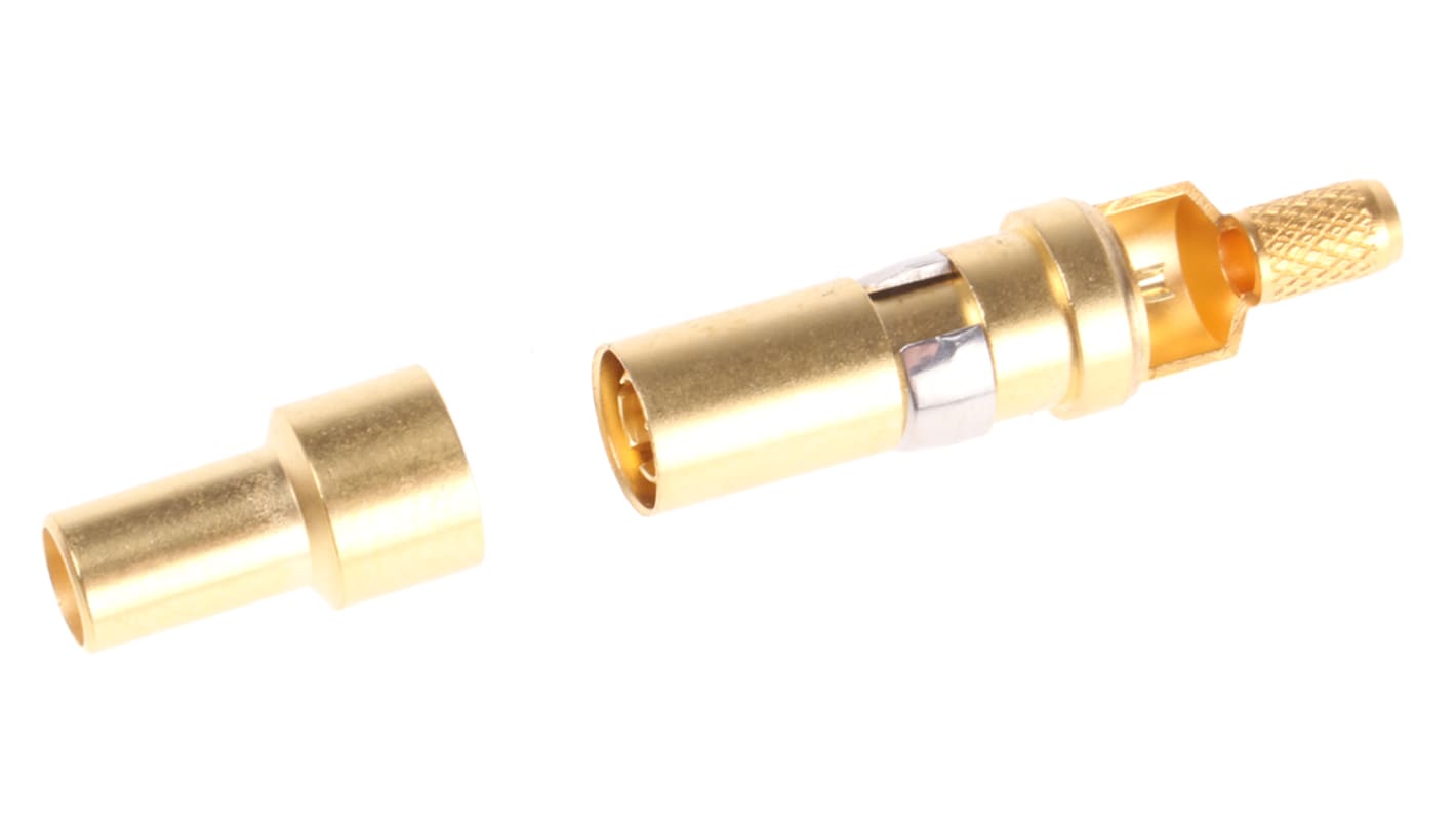 Contact coaxial HARTING, Série DIN 41612, 1.5A, Mâle