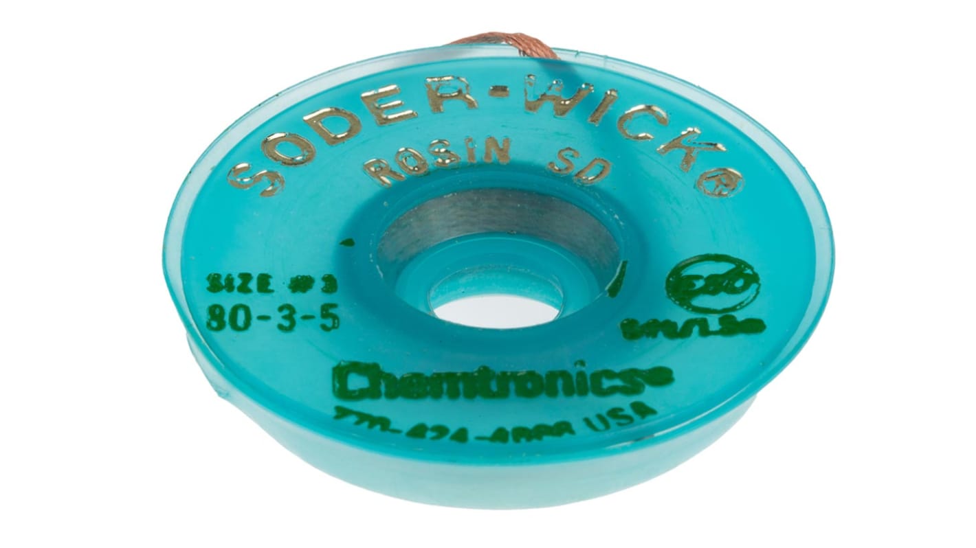 Malla de desoldadura Chemtronics 80-3-5, 2mm x 1.5m