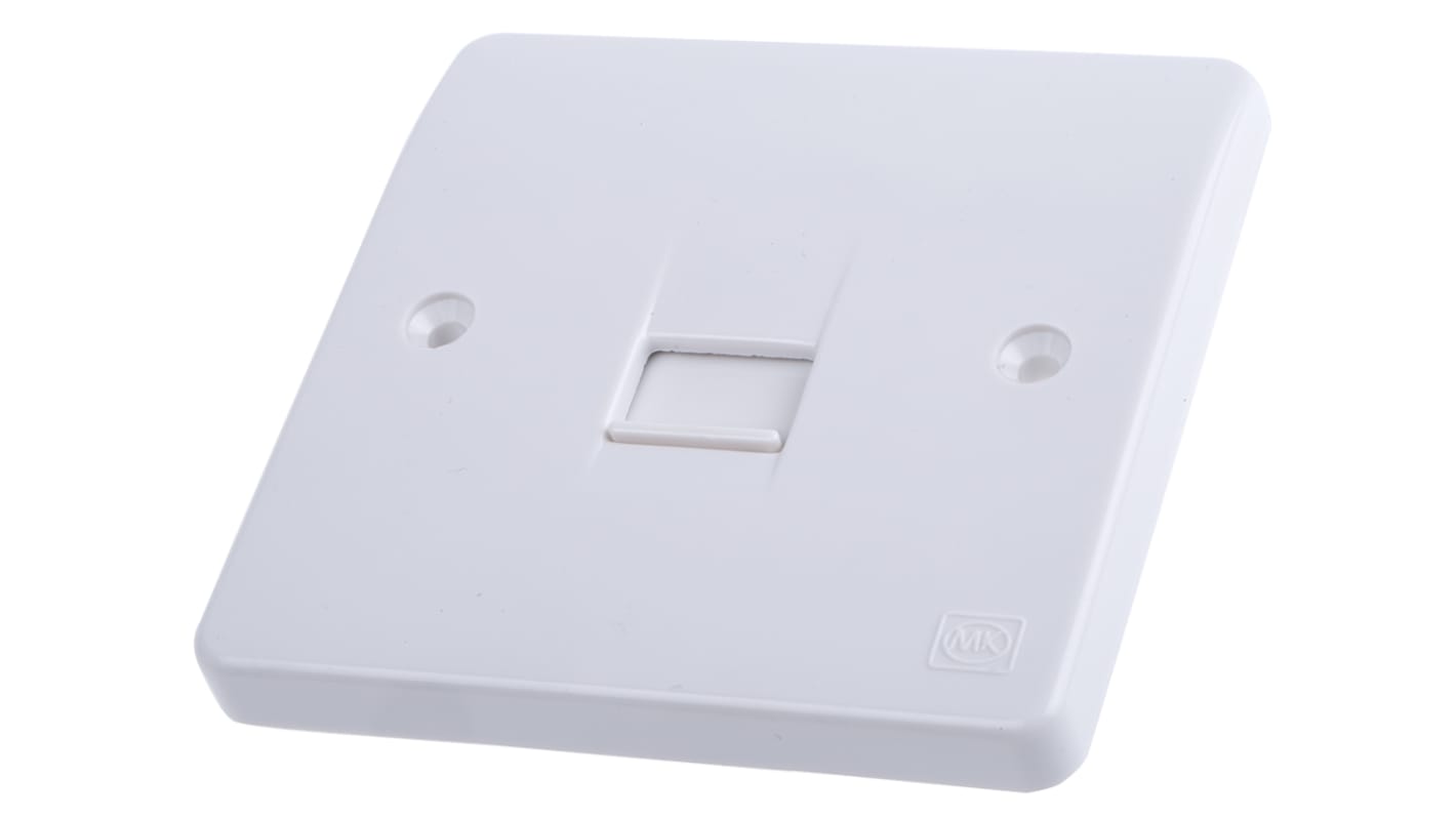 MK Electric Telephone Socket 1-way