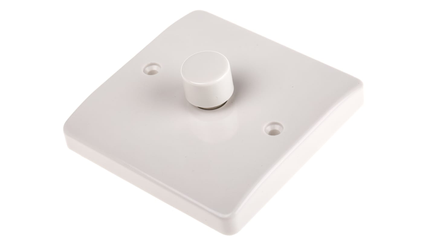 K1521 WHILV MK Electric 2 Way 1 Gang Dimmer Switch, 230V, 300W RS