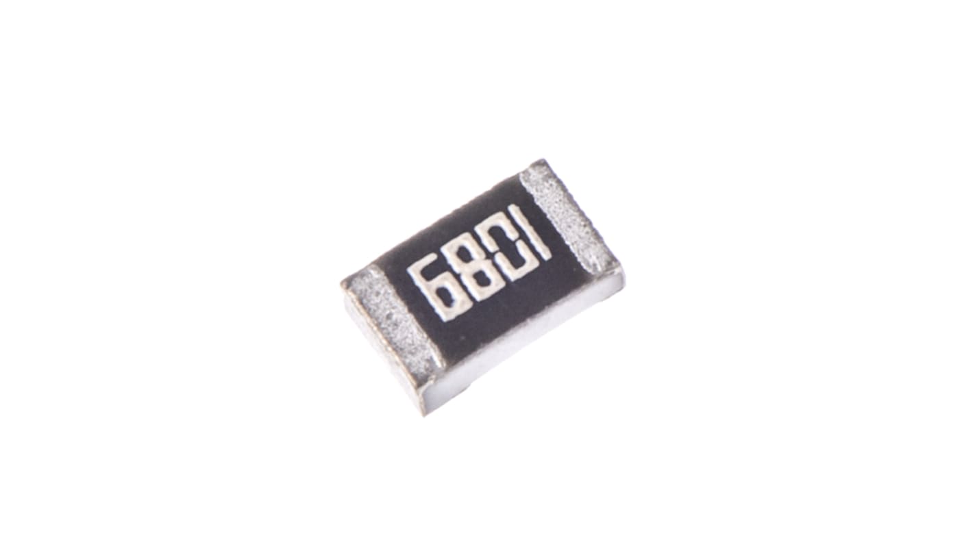 TE Connectivity CRG Series Thick Film Surface Mount Fixed Resistor 0805 Case 6.8kΩ ±1% 0.125W ±100ppm/°C