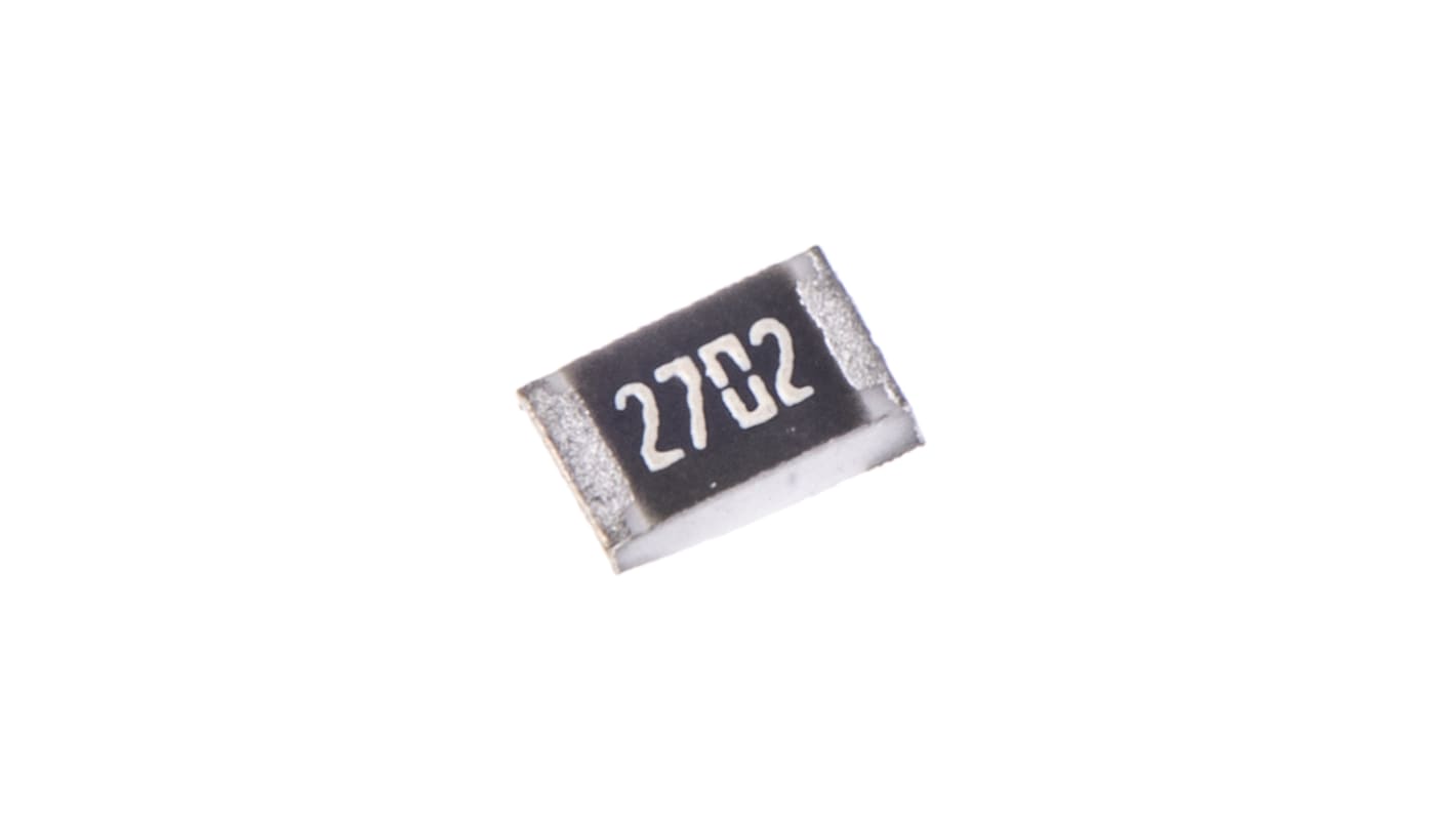 TE Connectivity CRG Series Thick Film Surface Mount Fixed Resistor 0805 Case 27kΩ ±1% 0.125W ±100ppm/°C