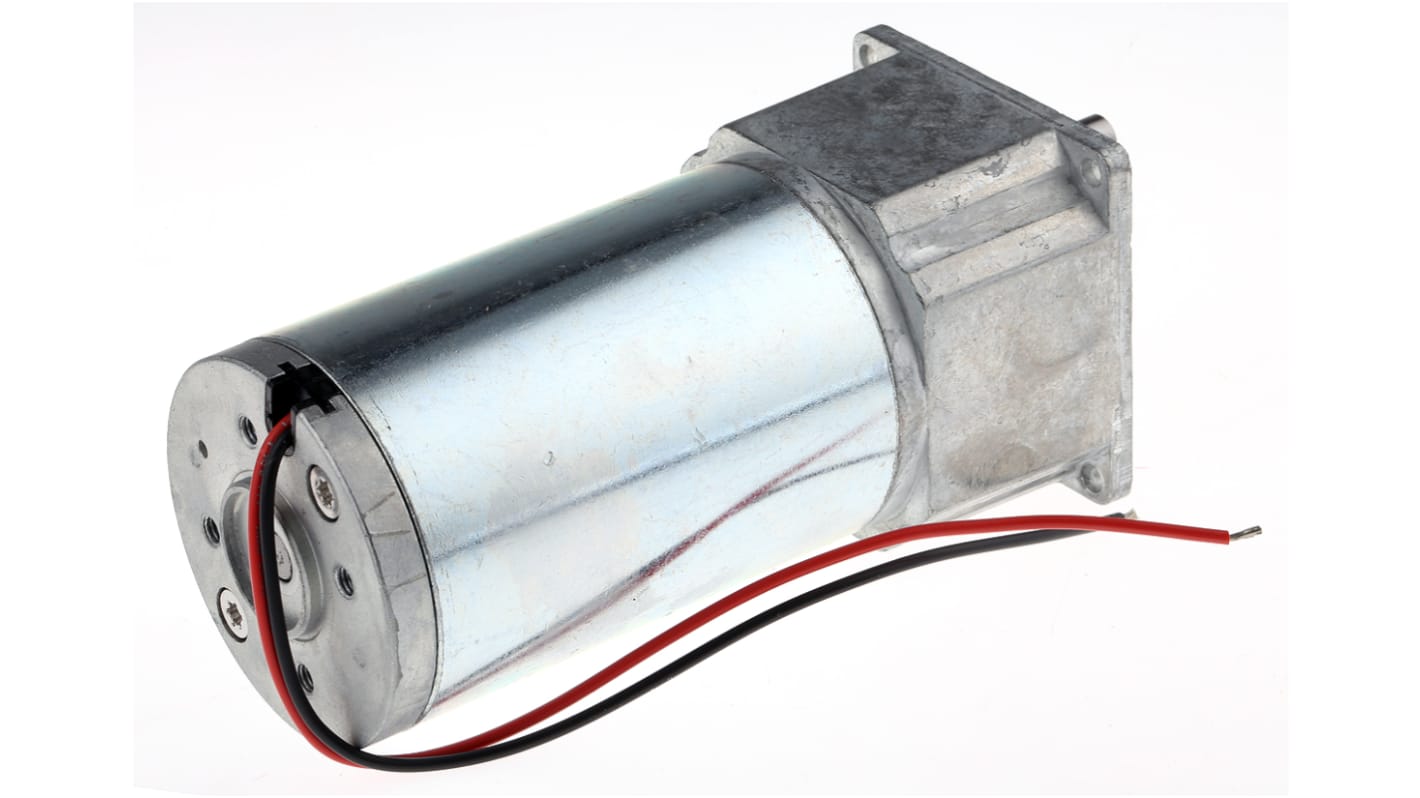 Crouzet Bürsten-Getriebemotor bis 5 Nm, 12 V dc / 27 W, , Wellen-Ø 8mm, 65.1mm x 65.1mm