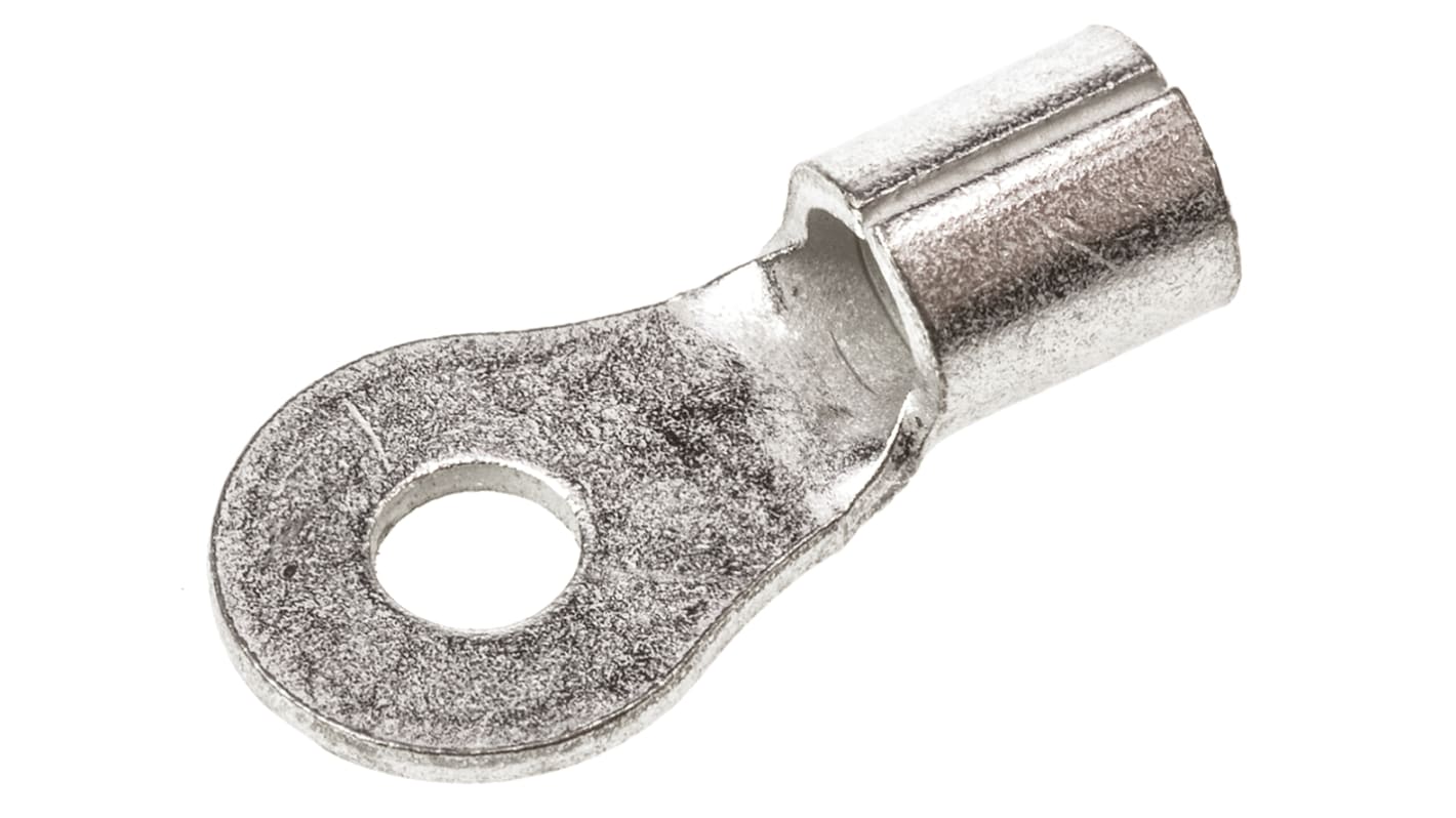 TE Connectivity, SOLISTRAND Uninsulated Ring Terminal, M3.5 Stud Size, 2.6mm² to 6.6mm² Wire Size