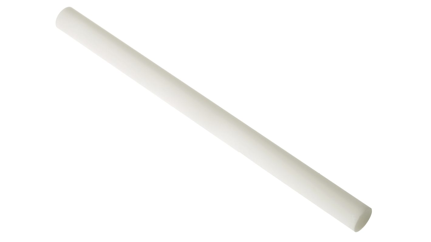 Machinable Glass Ceramic Rod, 300mm L, 20mm Diameter