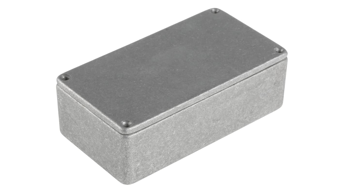 CAMDENBOSS 5000 Series Grey Die Cast Aluminium Enclosure, IP54, Grey Lid, 120 x 66 x 40mm