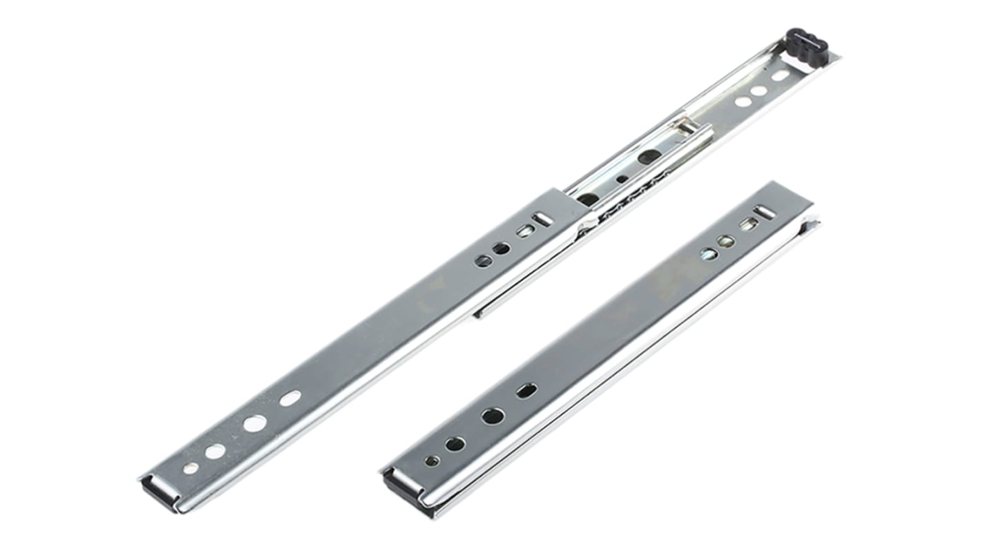 Accuride Racksín DZ2601-0020 típus: teleszkópos lemez, acél 209mm x 12.7mm x 26.3mm