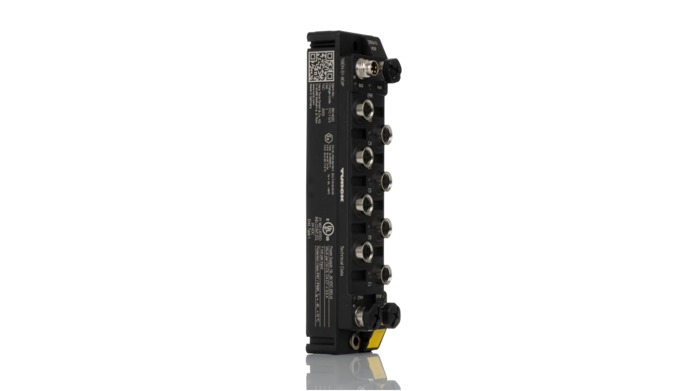 Module E/S Turck série TBEN-L4, 2 ports , M12 4 broches