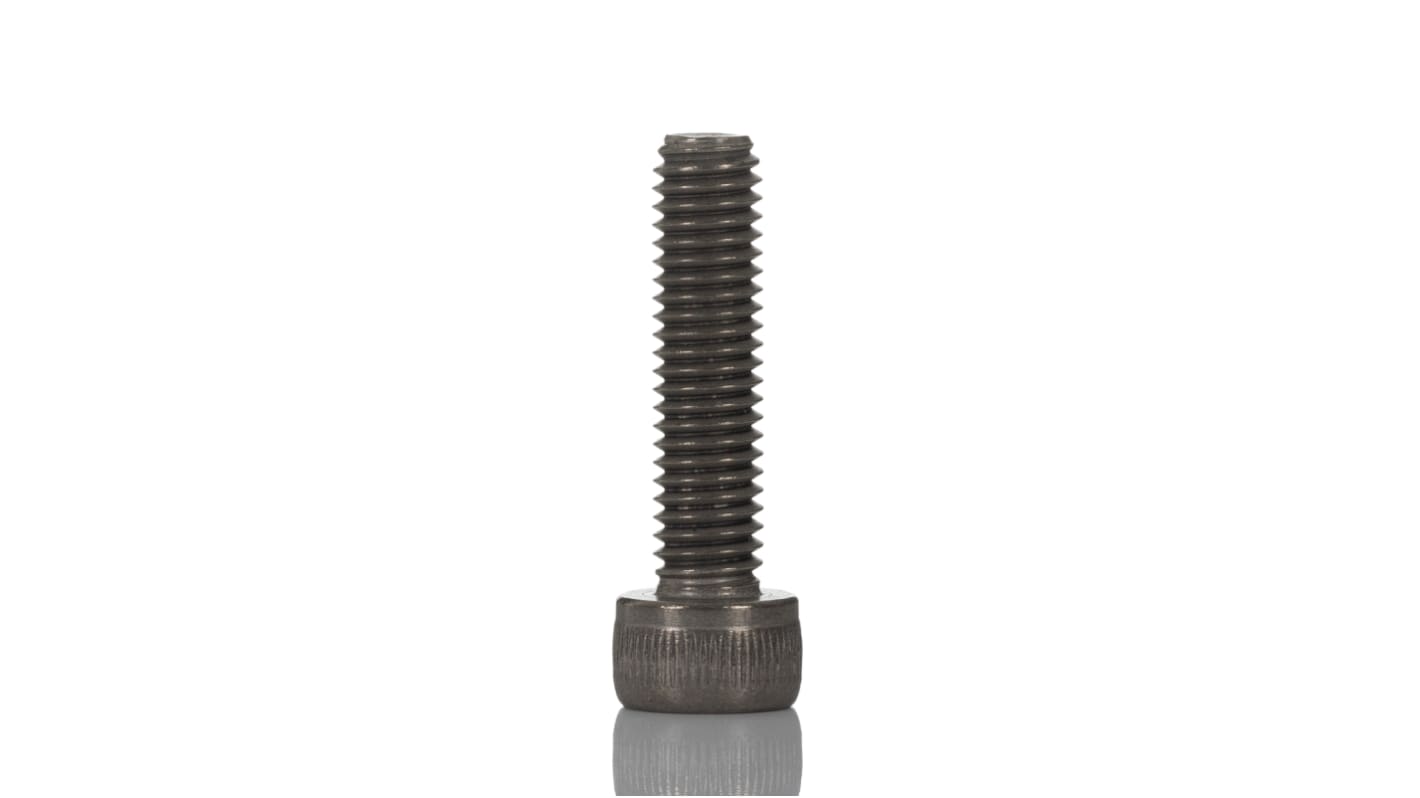 RS PRO Titanium Alloy Hex Socket Cap Screw, DIN 912, M5 x 20mm