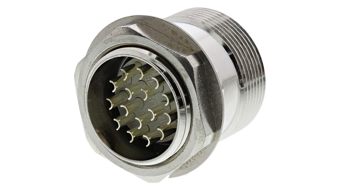 Lapp, Epic Series R 16 Pole Din Plug, 7.5A, 1.5 kV IP65, Screw Lock, Male, Through Hole