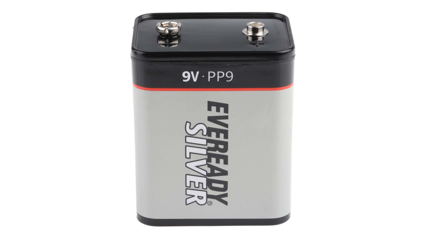 9V形電池 Eveready マンガン電池 PP9