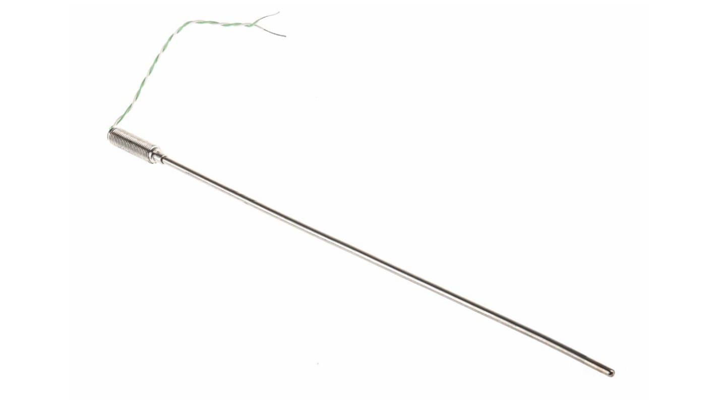 RS PRO Type K Thermocouple 250mm Length, 3mm Diameter → +1100°C