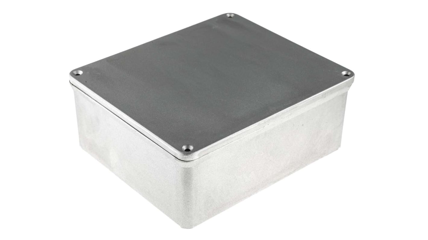 Caja RS PRO de Aluminio Presofundido Plateado, 102 x 210 x 242mm, IP65