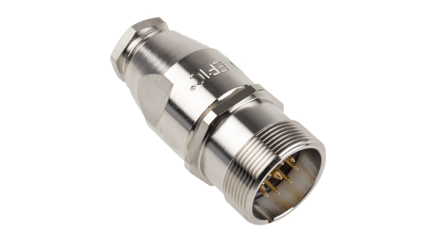 Lapp Circular Connector, 9 Contacts, Cable Mount, Plug, Male, IP65, EPIC Series