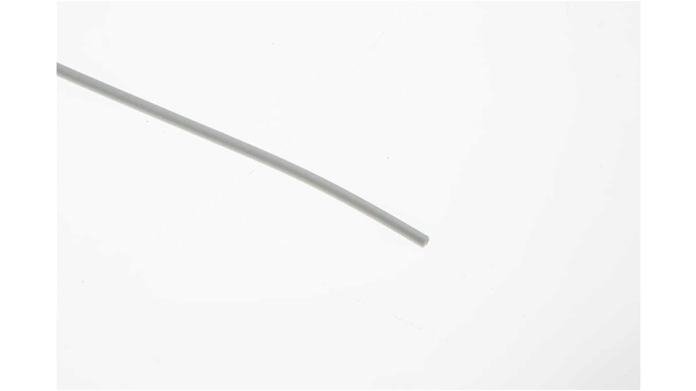 TE Connectivity White 0.6 mm² Harsh Environment Wire, 20 AWG, 19/32, 100m, Polyalkene Insulation