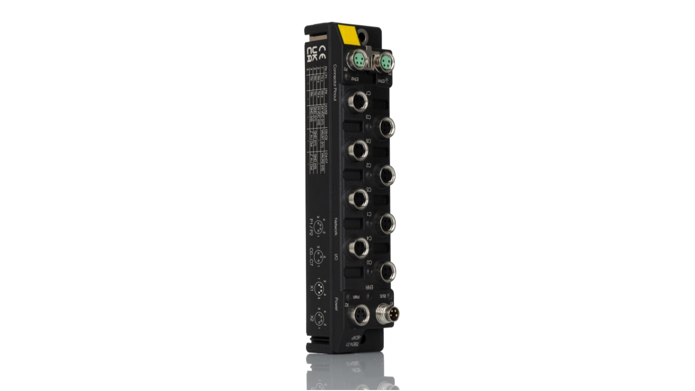 Turck TBEN-S Series I/O module, M8 4-pin, 4 way