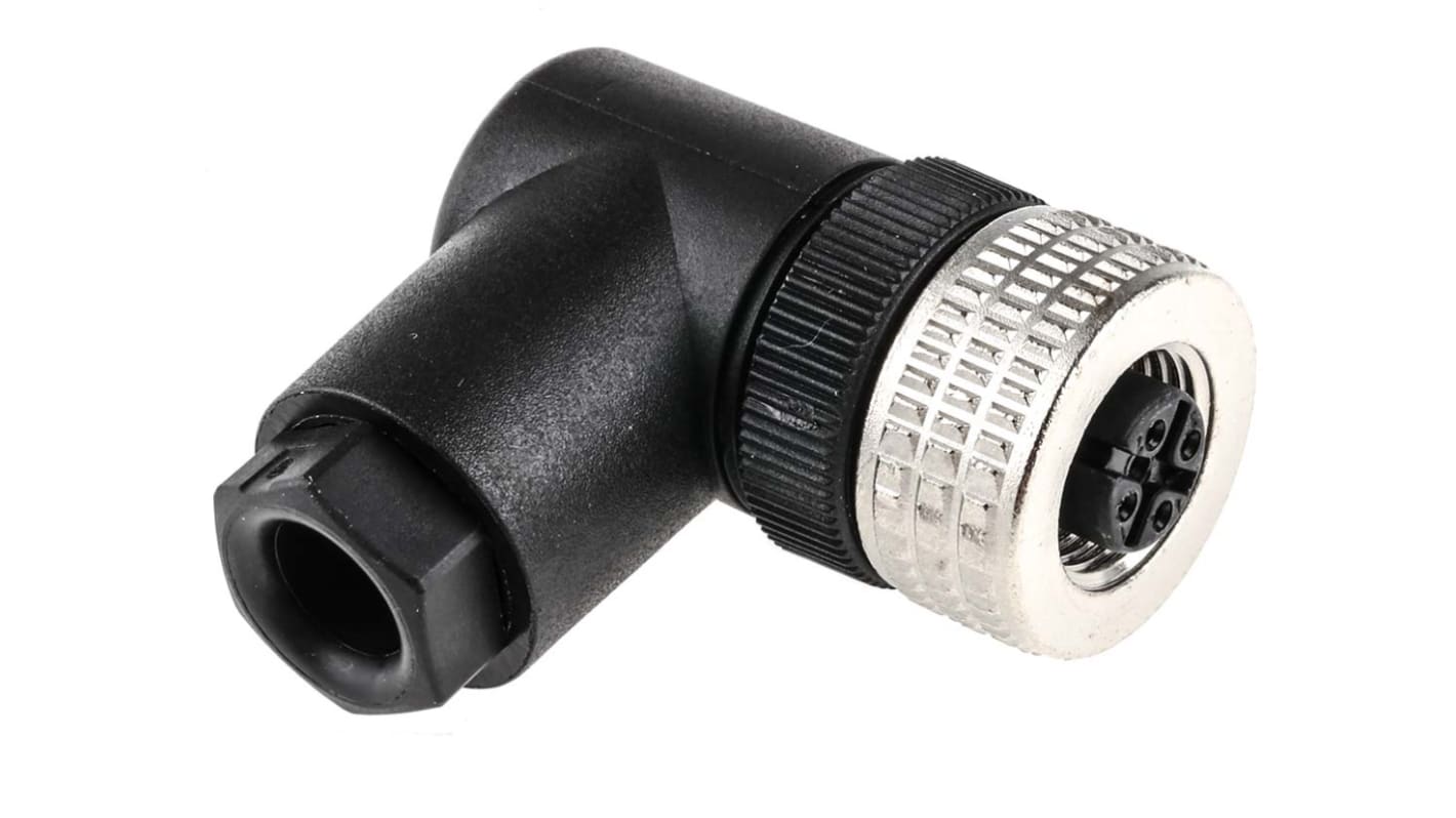 Hirschmann Circular Connector, 4 Contacts, Cable Mount, M12 Connector, Socket, Female, IP67, E Series