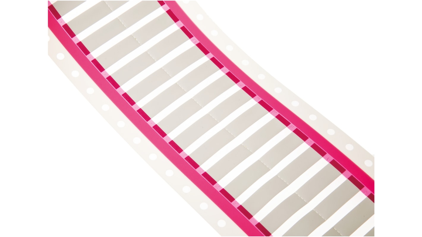 TE Connectivity RPS White Heatshrink Labels, 50mm Width, 250 Qty