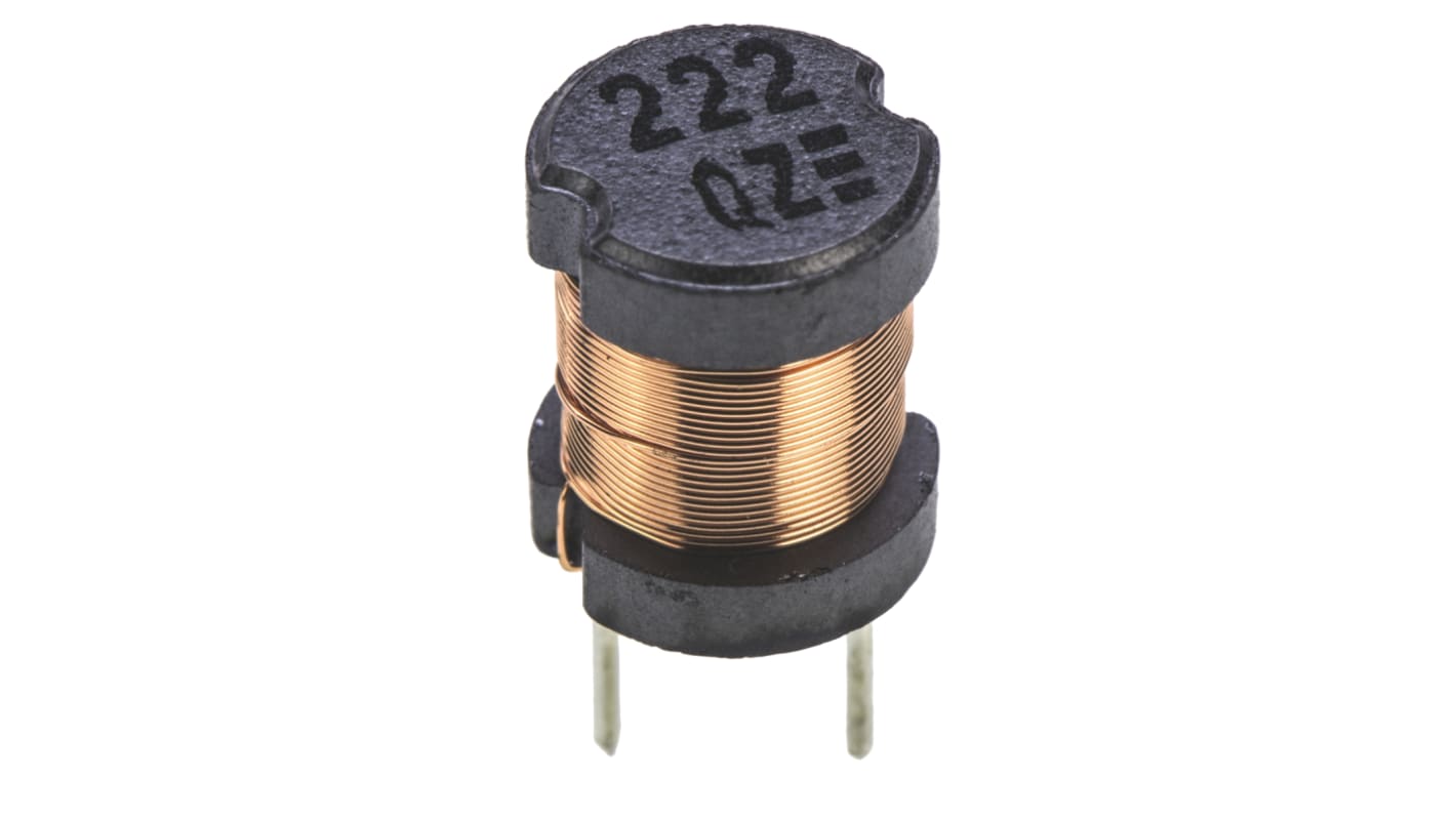 Panasonic 2.2 mH ±10% Ferrite Leaded Inductor, 200mA Idc, 2.8Ω Rdc, ELC08D