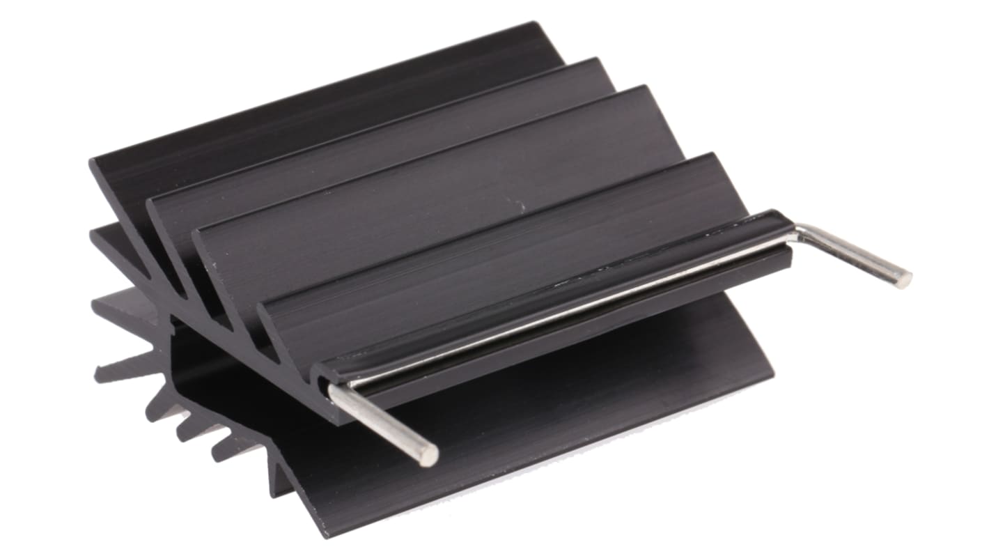 RS PRO Heatsink, 9°C/W, 35 x 16 x 27mm, Clip RS