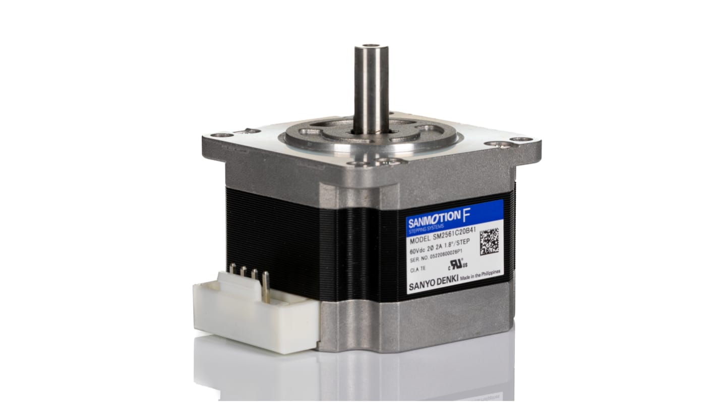 SM2561C20B41 Sanyo Denki SM2561 Series Hybrid, Single Shaft Stepper