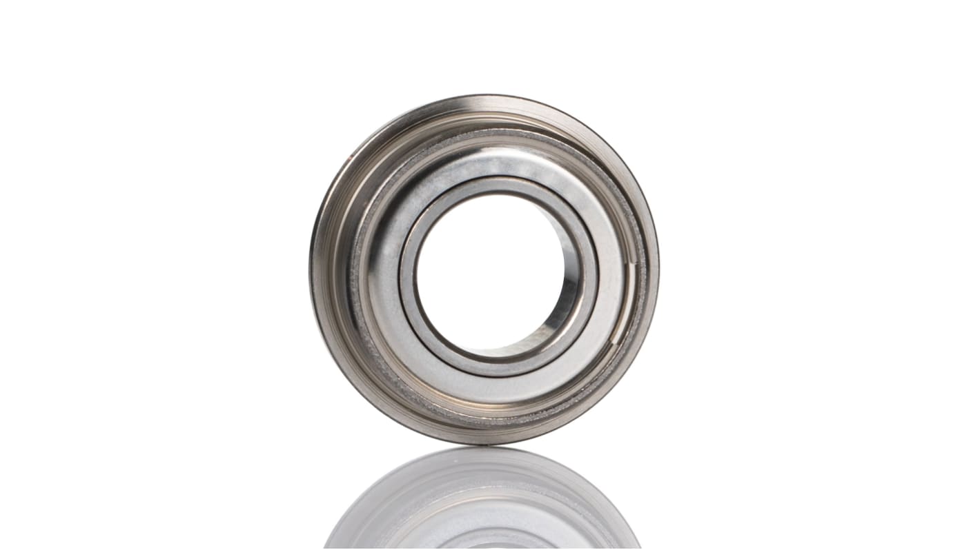 RS PRO SMF106ZZS Single Row Deep Groove Ball Bearing- Both Sides Shielded 6mm I.D, 10mm O.D