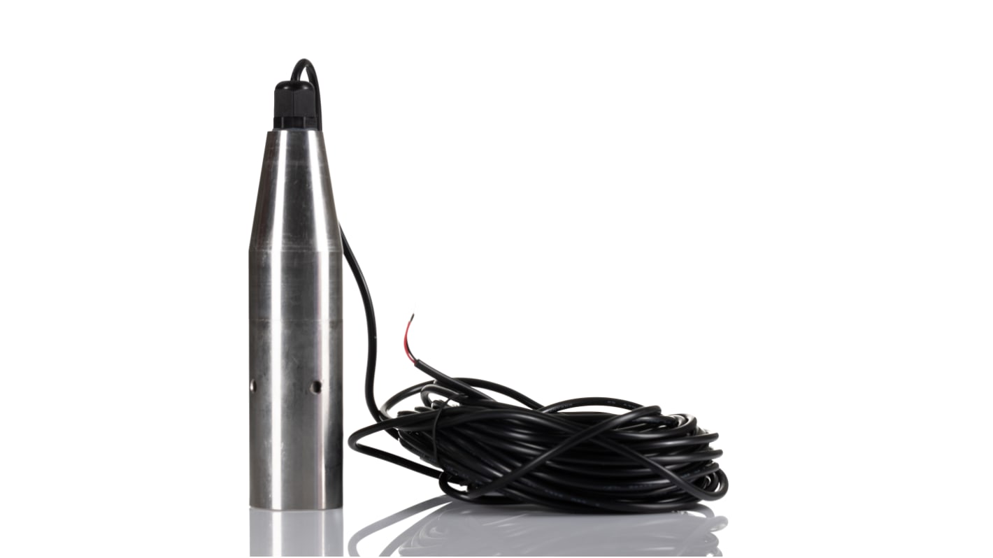 RS PRO Vertical Stainless Steel Float Switch, Float, 300mm Cable, NO | RS