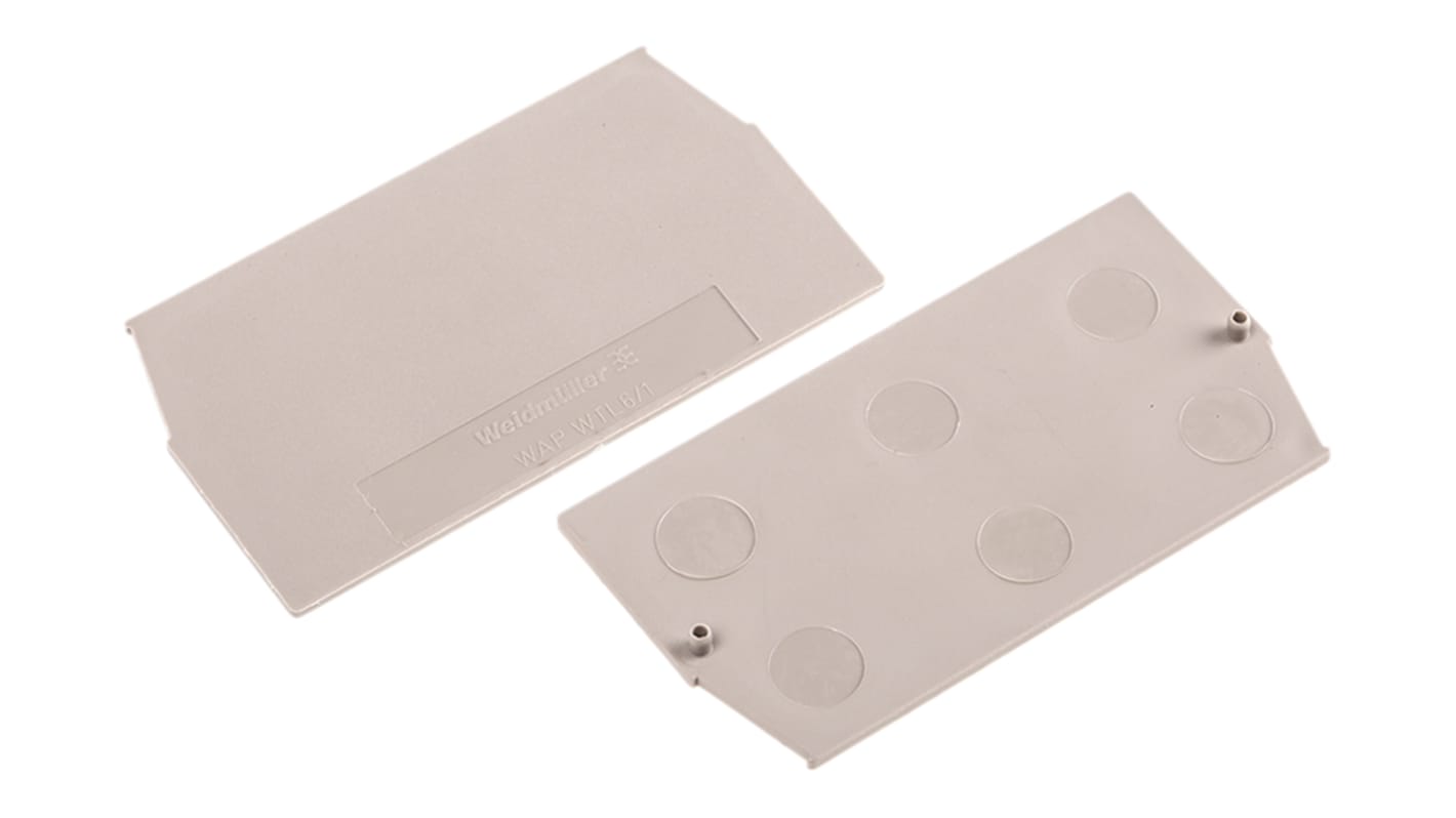 Weidmüller W Series End Plate for Use with Terminal Block