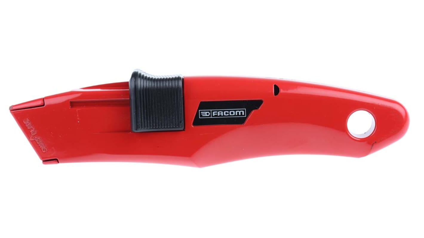 844.DPB Safety Knife with Straight Blade, Retractable, 44.0mm