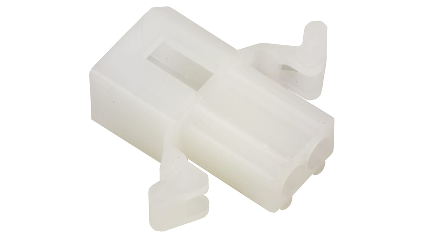 Carcasa de conector Molex 03-06-2024, Serie STANDARD .062", paso: 3.68mm, 2 contactos, , 1 fila filas, Recto, Macho,