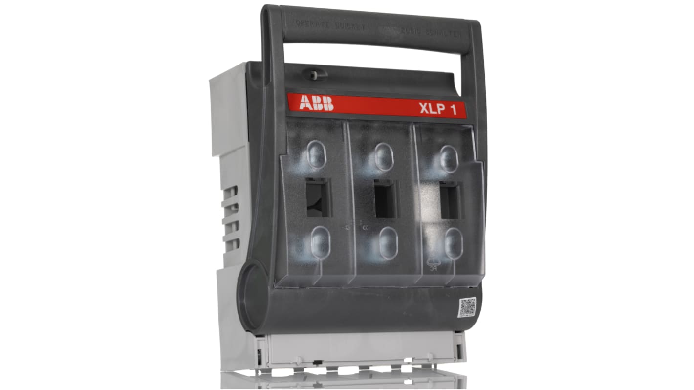 Interruptor seccionador con fusible ABB, 250A, 3, Fusible 116 x 185 x 270mm 250A EasyLine XLP1