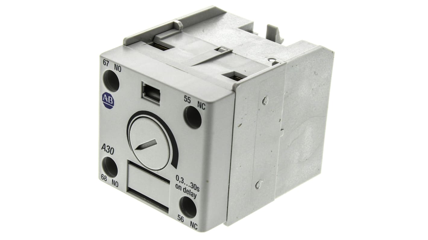 Allen Bradley Bulletin Pneumatic Timer for use with 100-C or 700-CF with AC or 24V DC electronic coils