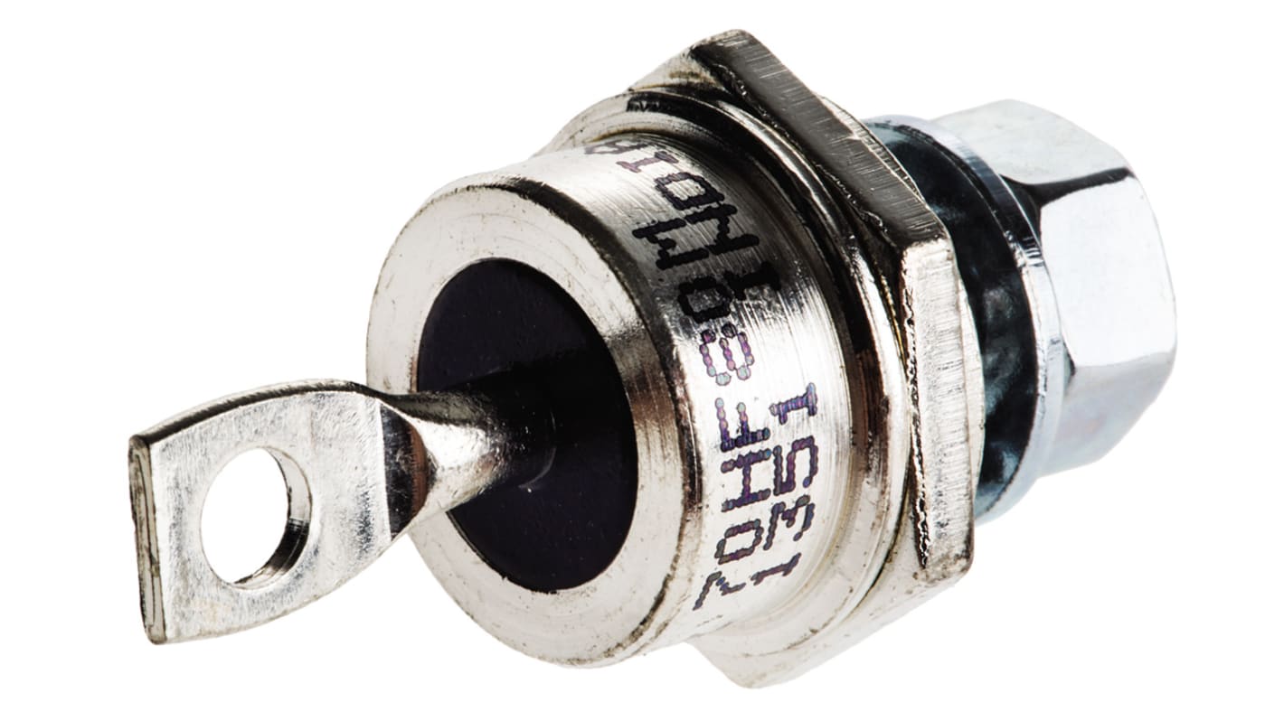 Vishay Schraub Diode Kathoden-Bolzen, 800V / 70A, 2-Pin DO-5