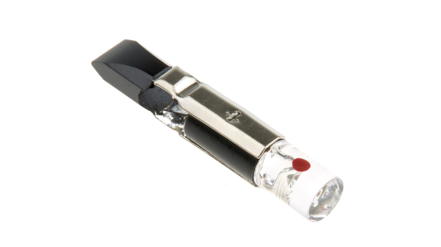 Marl LED Signalleuchte Rot, 24V dc / 2750mcd, Ø 4.9mm x 28.8mm, Telefonlampen-Sockel