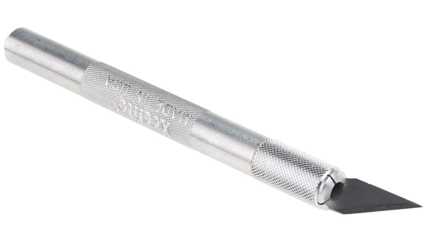 Weller Xcelite Bastelmesser 2-teilig Diagonal XNB205 Aluminium-Griff 146 mm