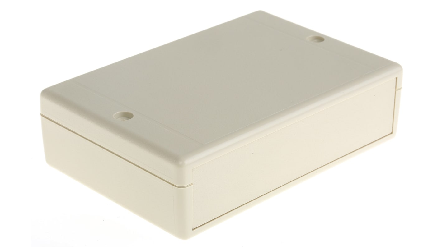 Pactec LH White ABS Enclosure, 78 x 114 x 30mm