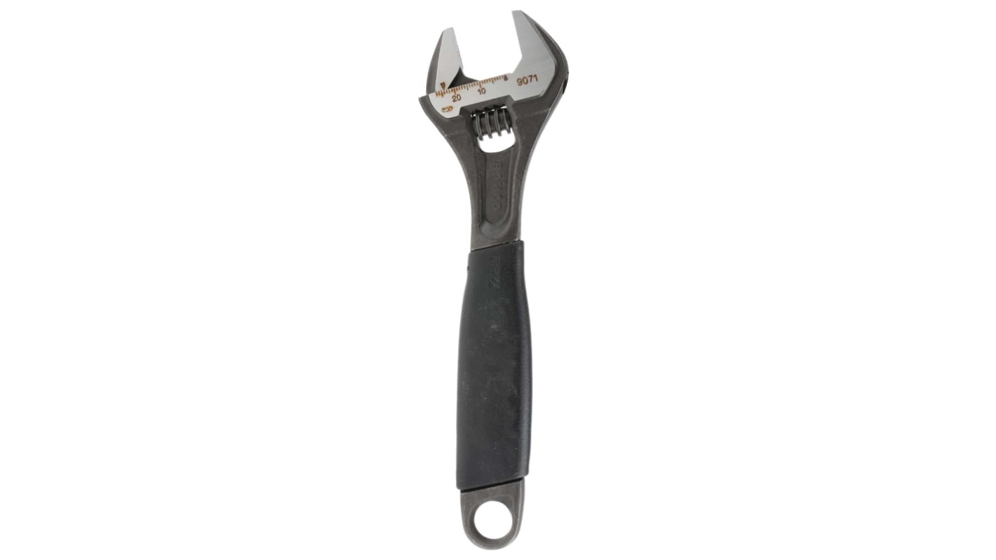 9071 Bahco Adjustable Spanner, 208 mm Overall, 27mm Jaw Capacity