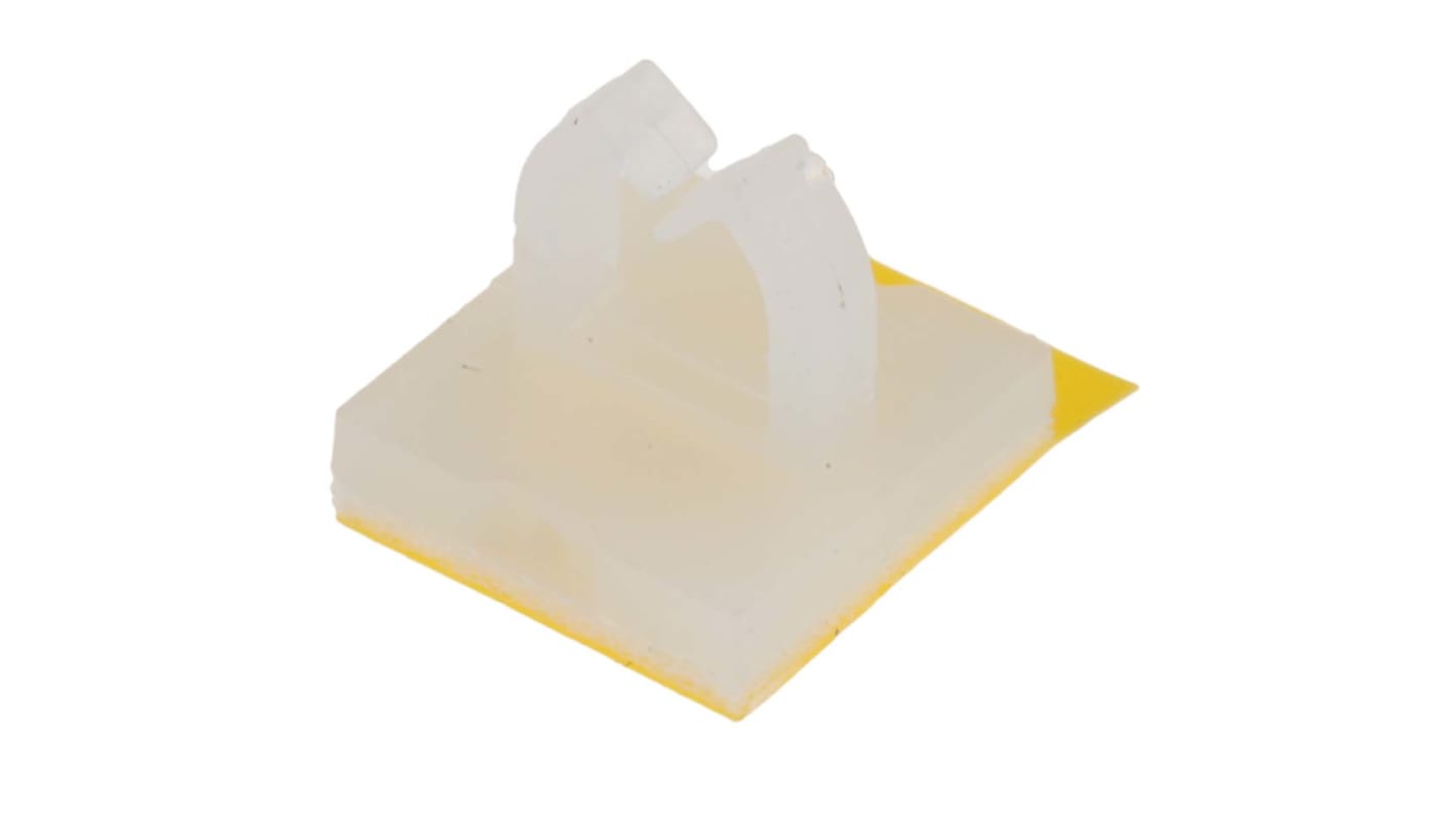 RS PRO Natural Nylon Cable Clamp RS