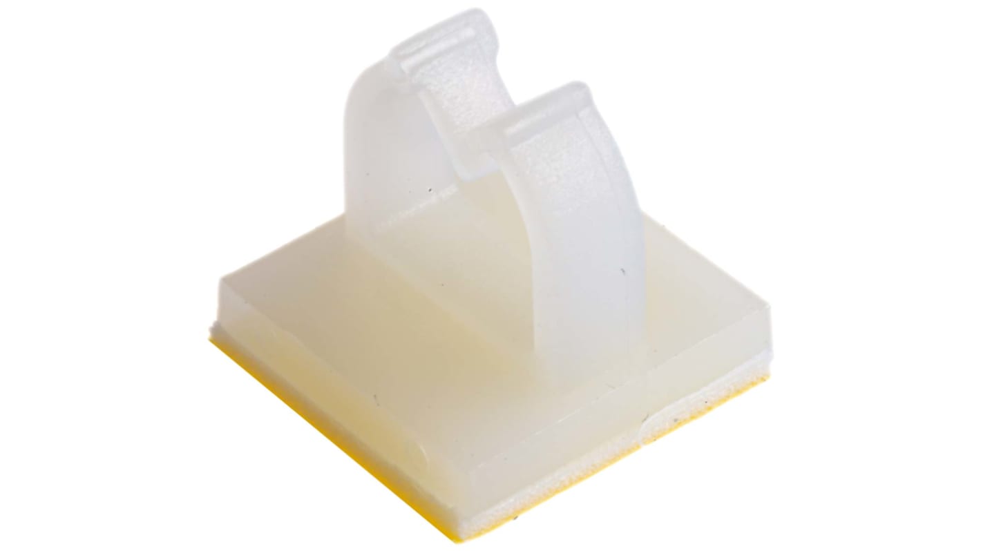 RS PRO Natural Nylon Cable Clamp RS