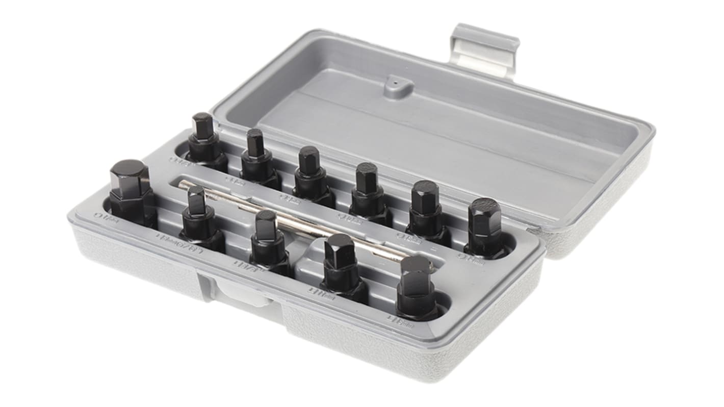 RS PRO 11 Piece Mechanical Tool Kit with Box