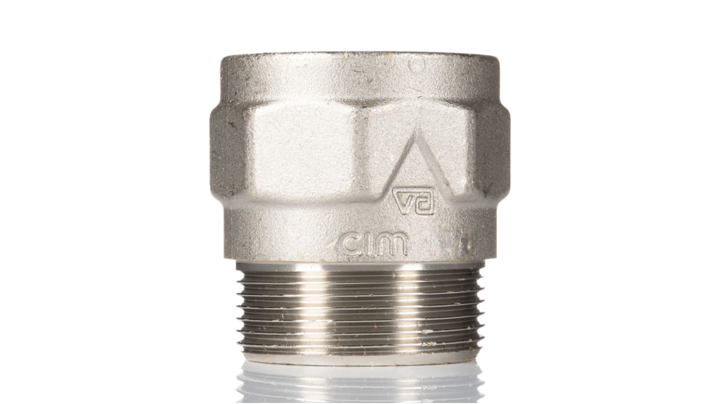 RS PRO Brass Single Check Valve, BSP 1.25in, 16 bar