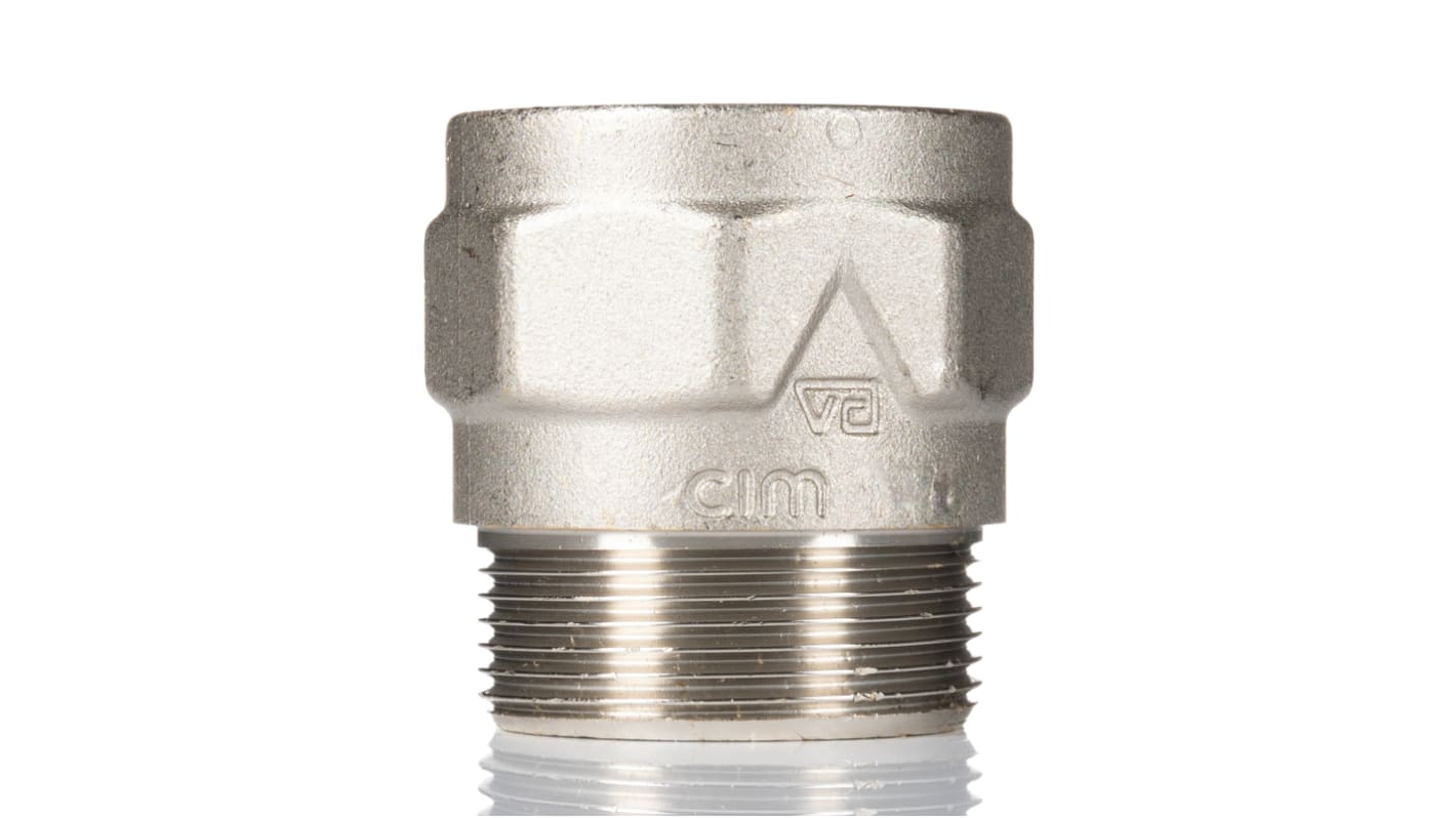 RS PRO Brass Single Check Valve, BSP 1.5in, 16 bar