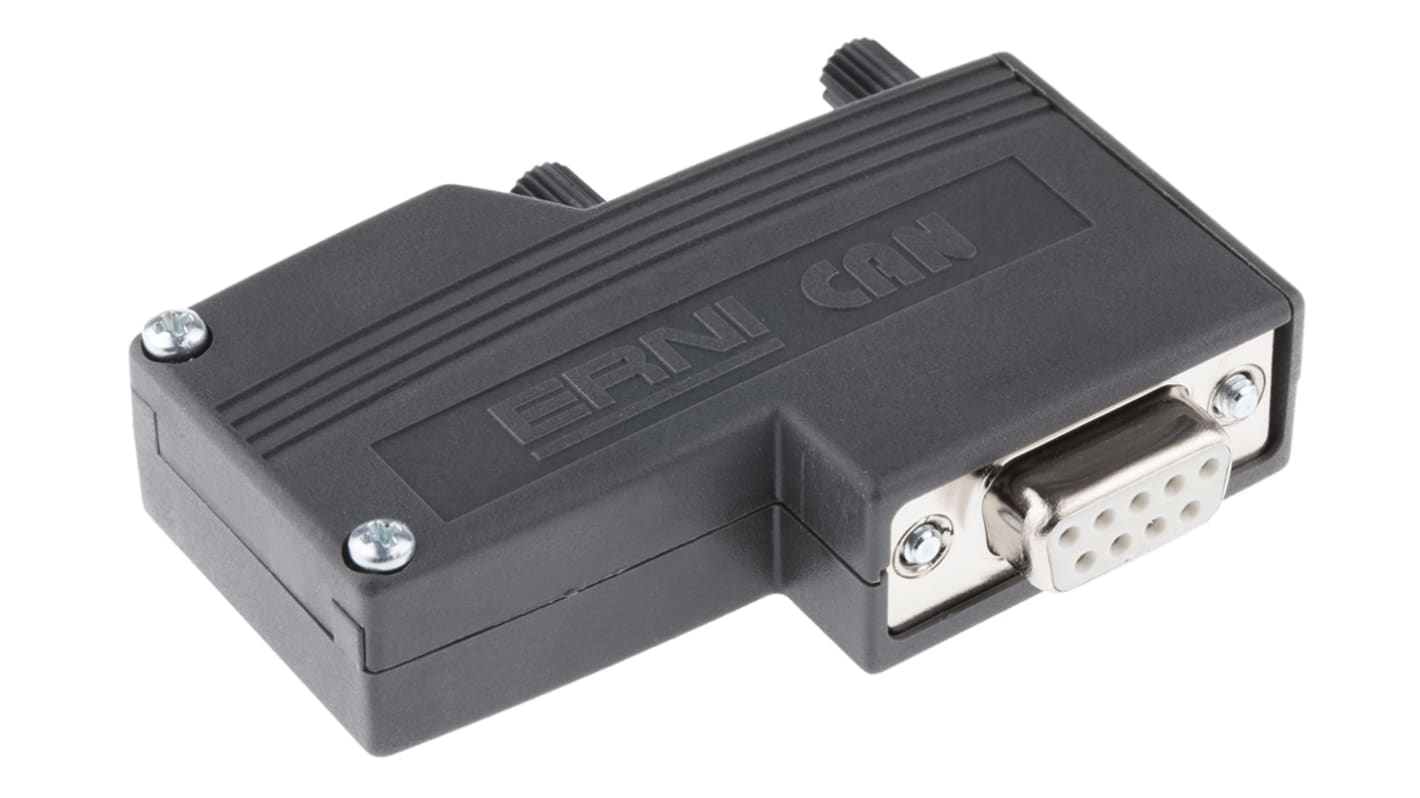 103669 / 103669E ERNI ERbic CAN Bus 9 Way Cable Mount Dsub Connector Socket RS