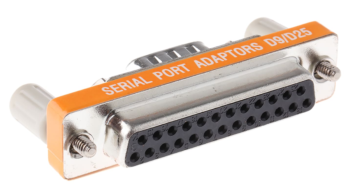 Adaptador D-Sub RS PRO de D-Sub de 9 vías Macho a D-Sub de 25 vías Hembra