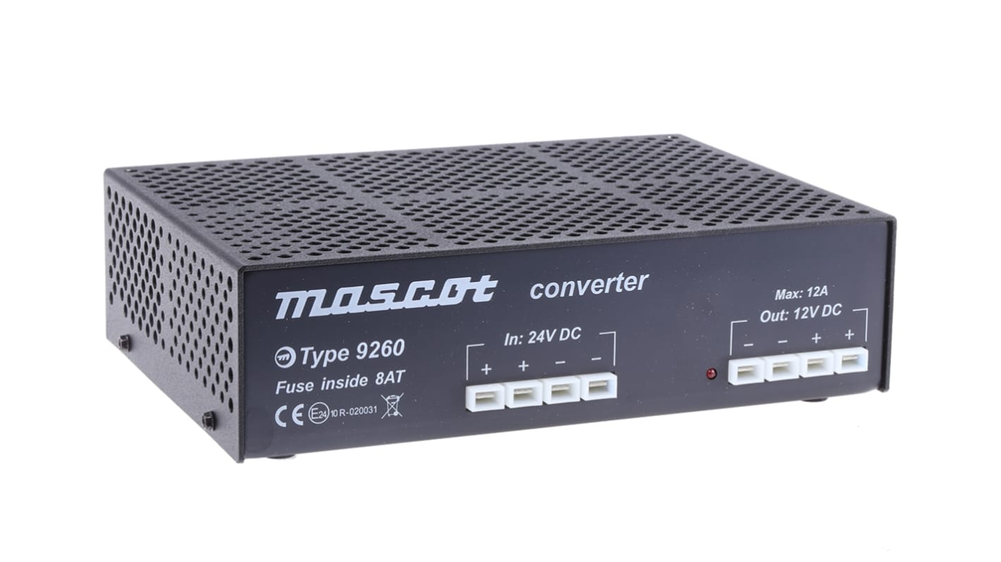 Convertidor dc-dc 210W, Salida 13.2V dc, 16A, 0.02