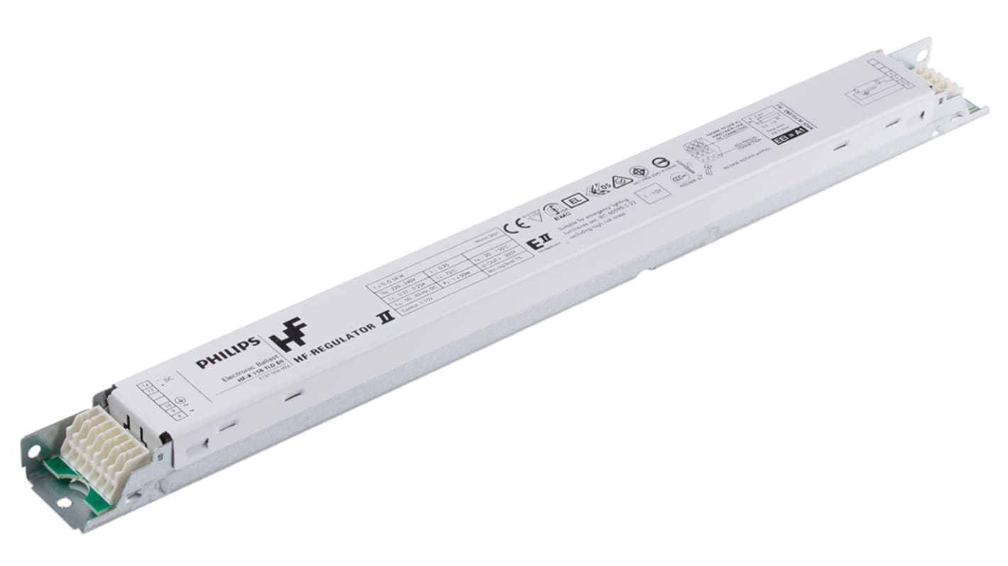 Philips Lighting 58 W Electronic Fluorescent Lighting Ballast, 220 → 240 V