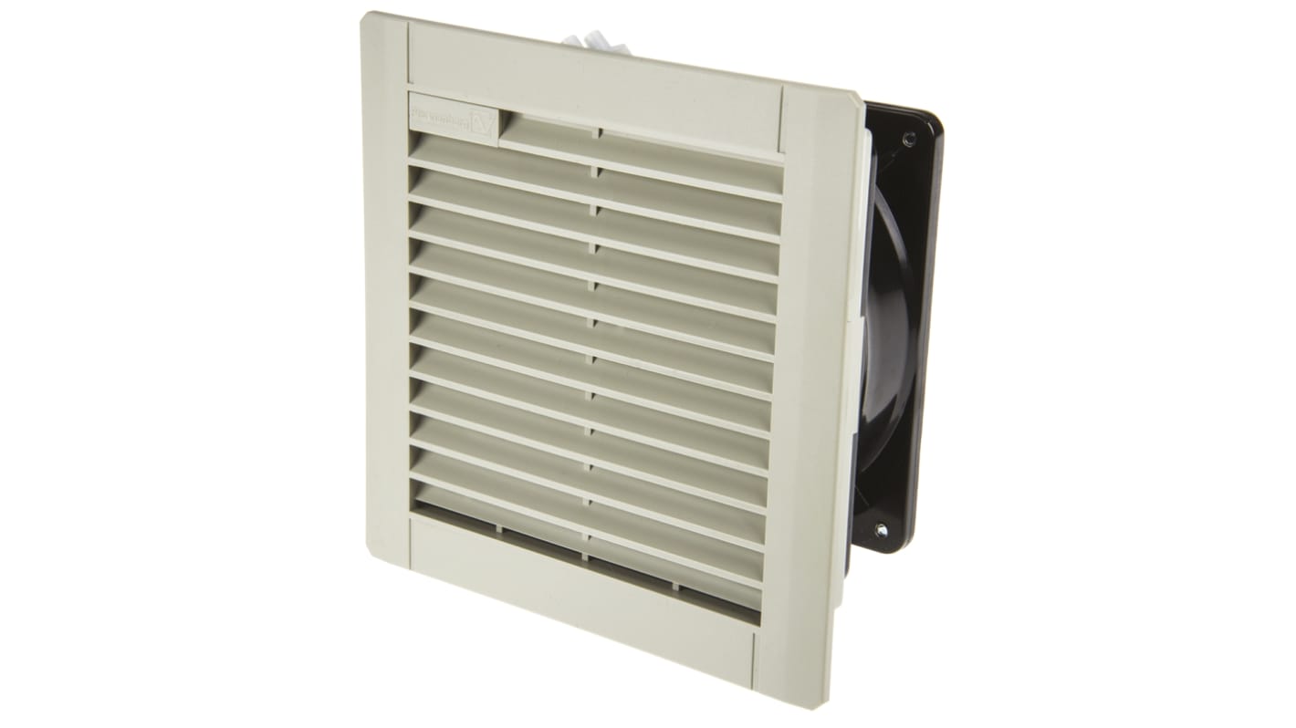 Pfannenberg AC Filterlüfter, 49dB, 230 V ac, 18W, 150 x 150mm, IP54