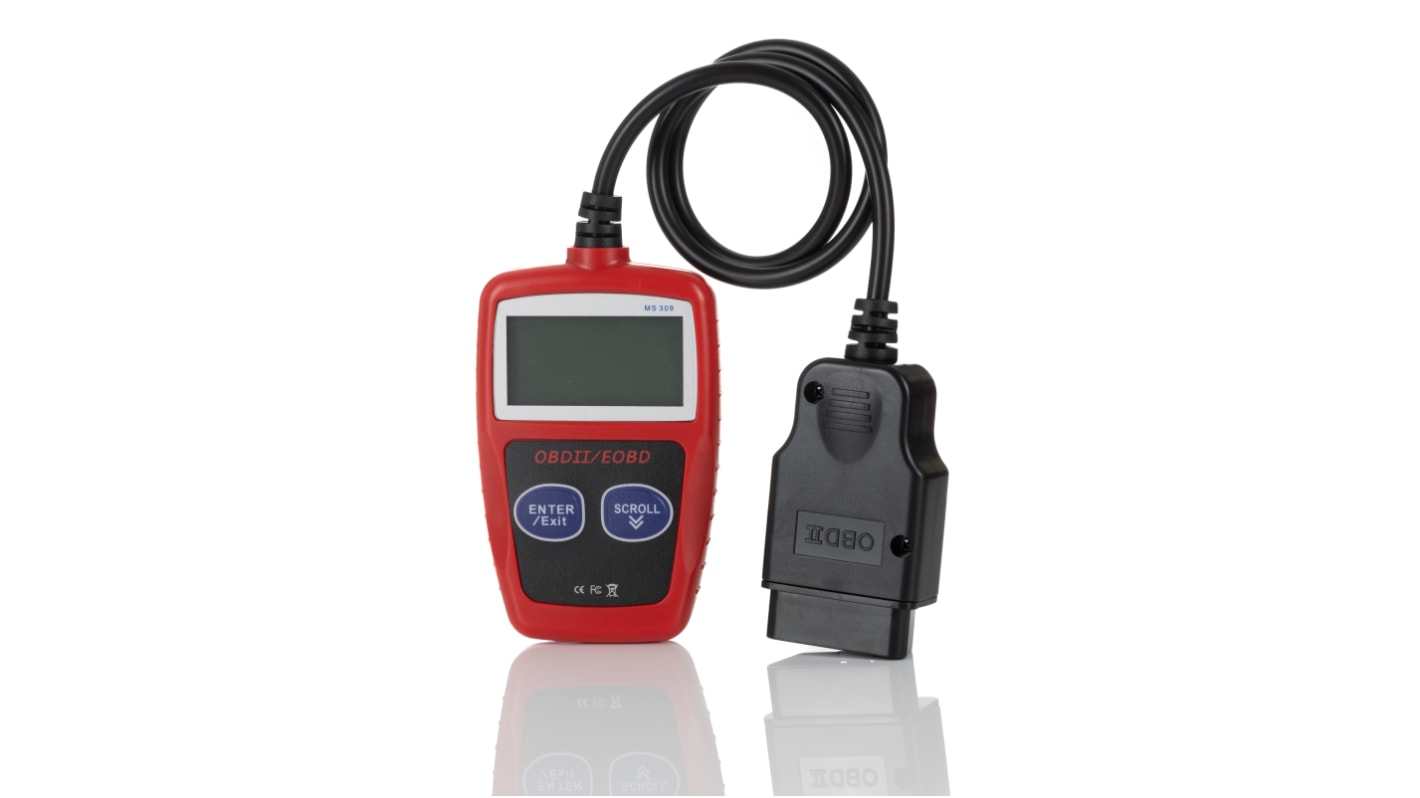 Kit de prueba de vehículo RS PRO, contiene: Auto Diagnostic Scanner