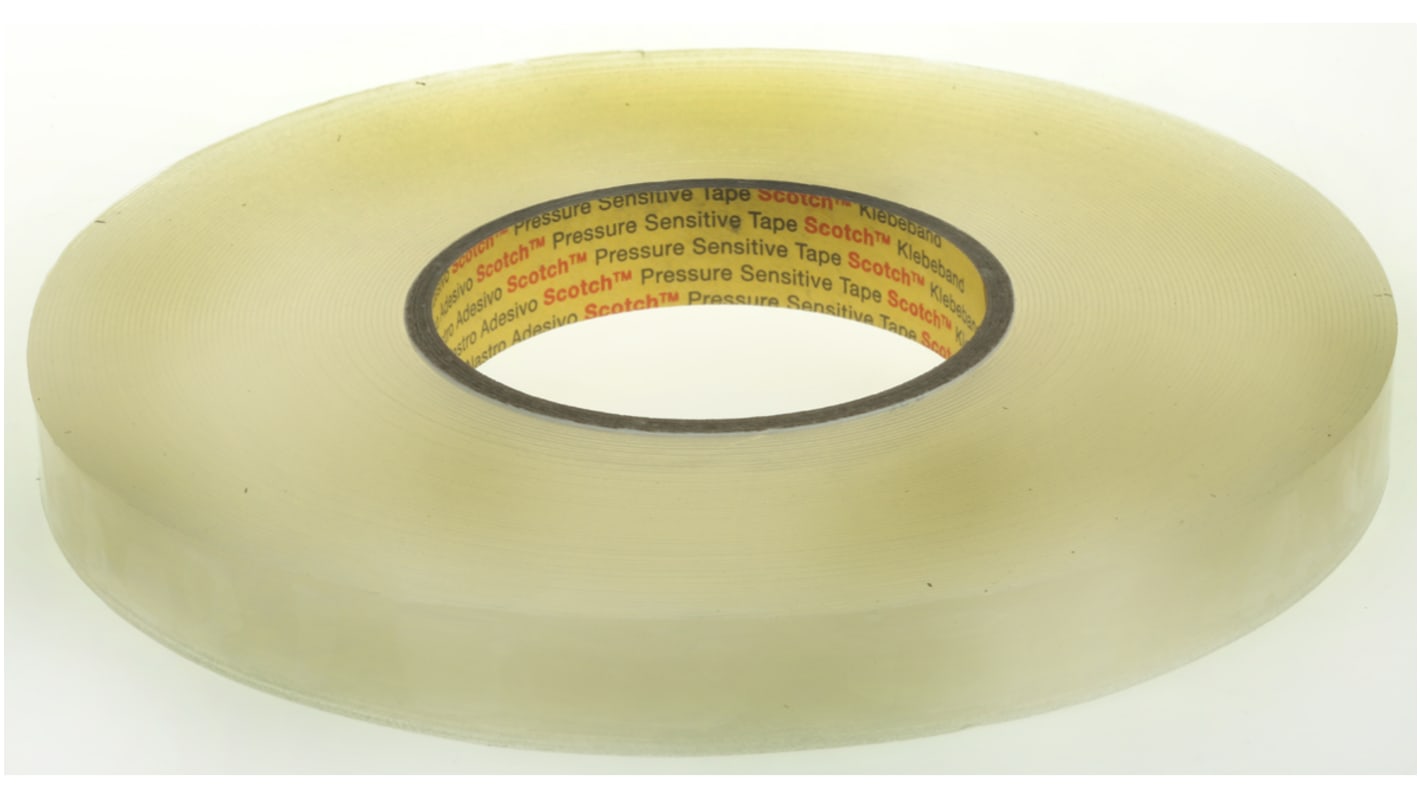 3M™ 4658 Transparent Acrylic Foam Double Sided Tape, 0.8mm Thick , 19mm x 25m